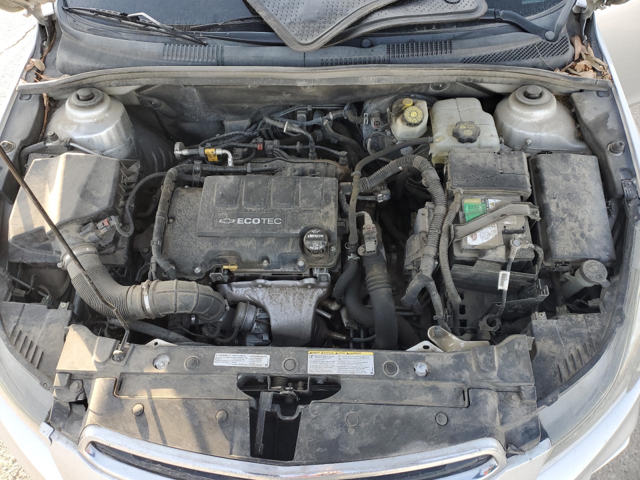 2015 Chevrolet Cruze VIN 1G1PE5SB3F7130830 Copart auction photo, rear end / frame damage damage thumbnail 13