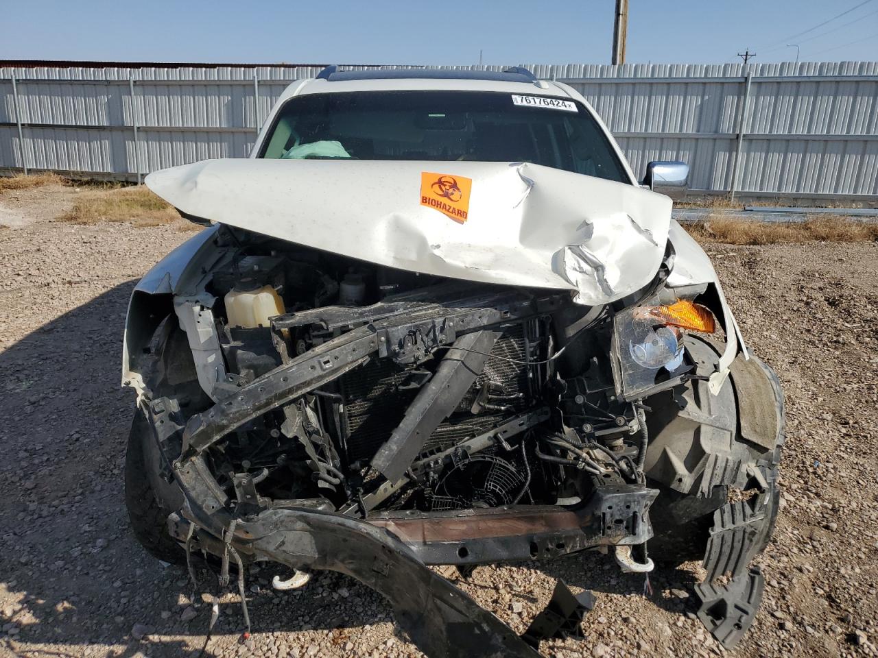2015 Nissan Armada VIN 5N1BA0NE6FN611345 Copart auction photo, front end damage thumbnail 5