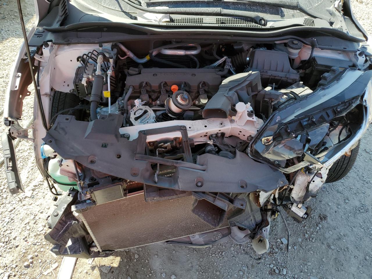 2021 Honda HR-V VIN 3CZRU5H75MM722118 Copart auction photo, front end damage thumbnail 11