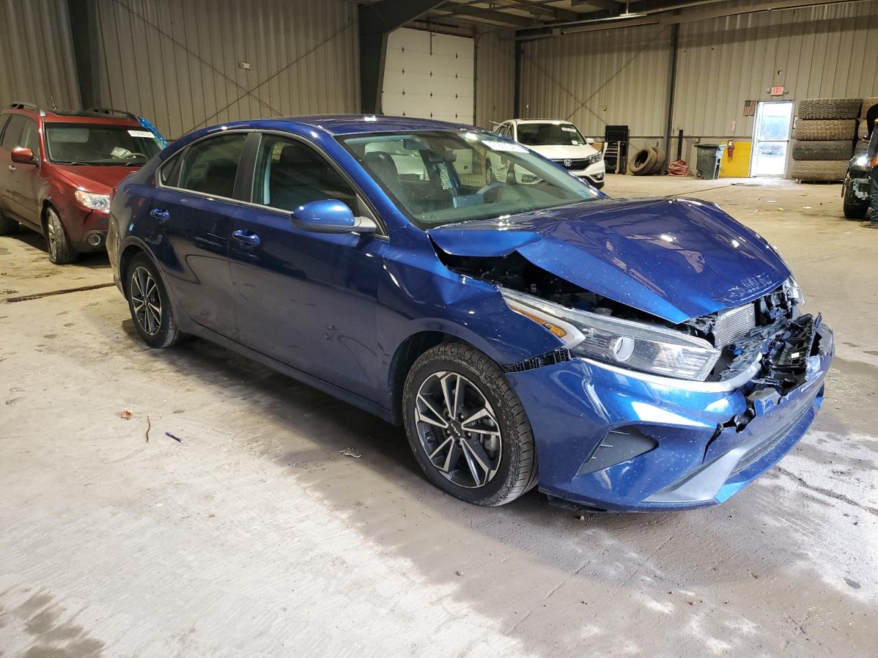 2022 KIA Forte VIN 3KPF24AD2NE499640 Copart auction photo, front end / rear end damage thumbnail 4