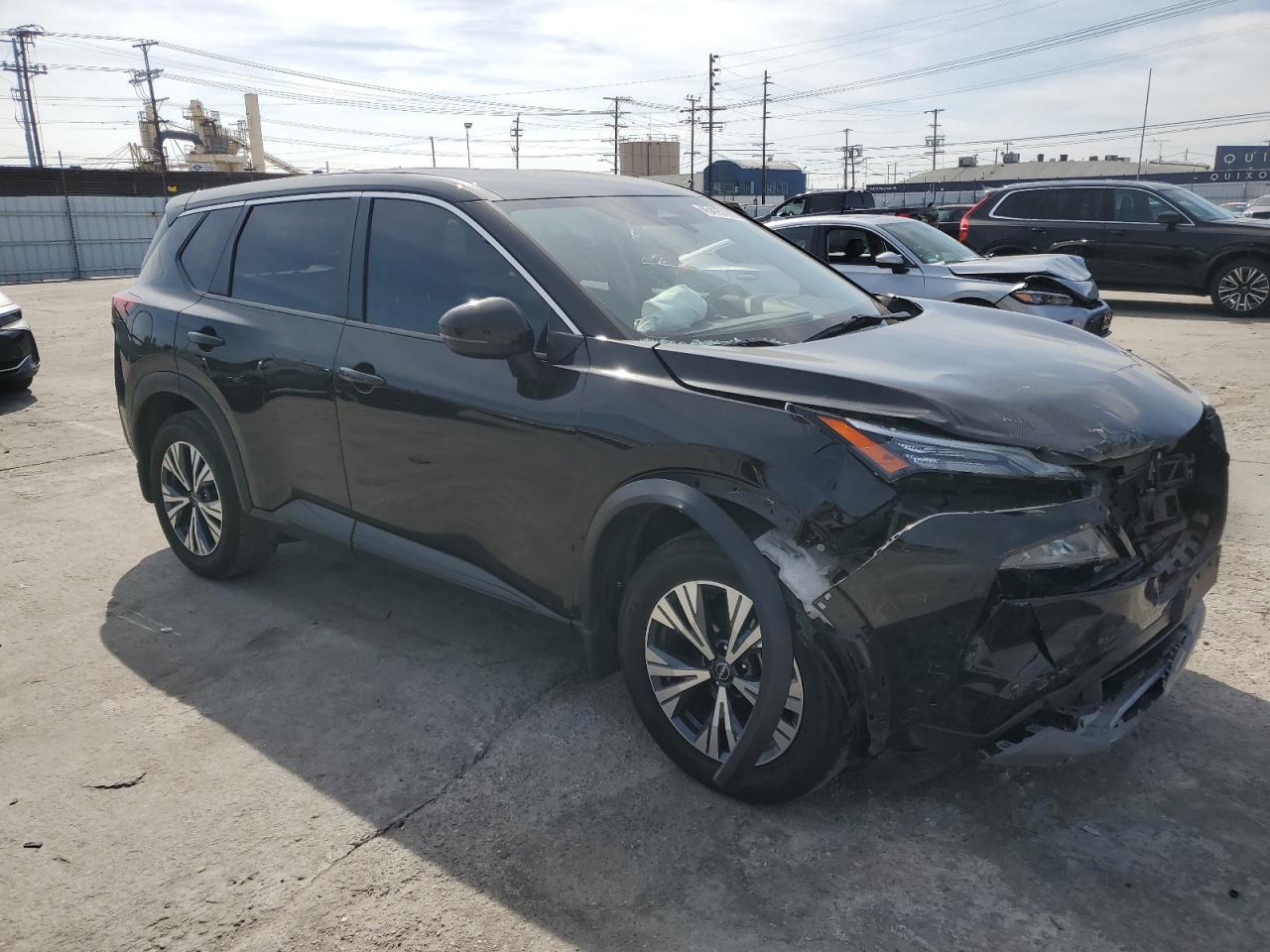 2023 Nissan Rogue VIN JN8BT3BAXPW001210 Copart auction photo, front end damage thumbnail 4