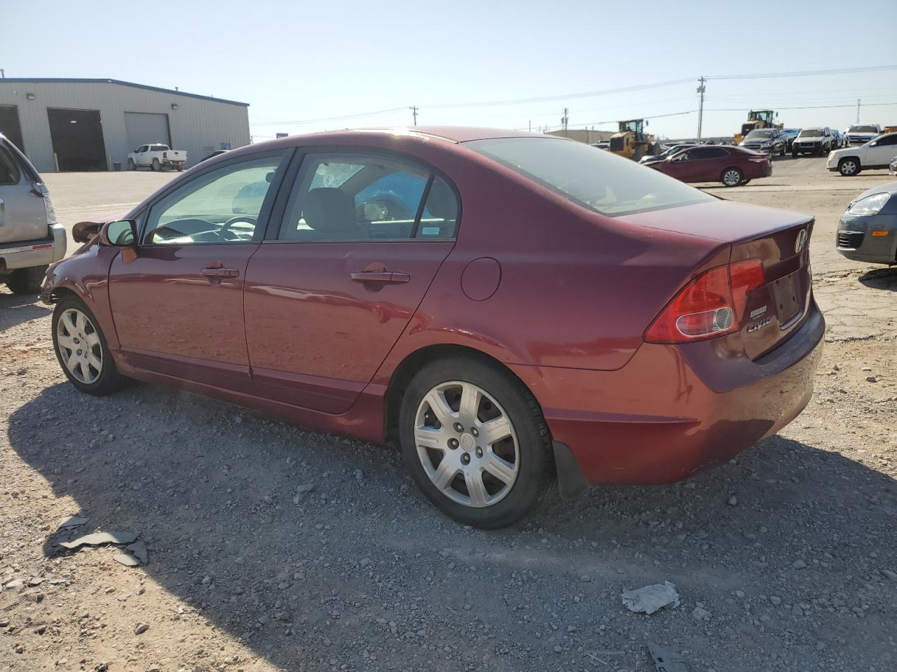 2007 Honda Civic VIN 1HGFA16507L049340 Copart auction photo, front end / minor dent/scratches damage thumbnail 2