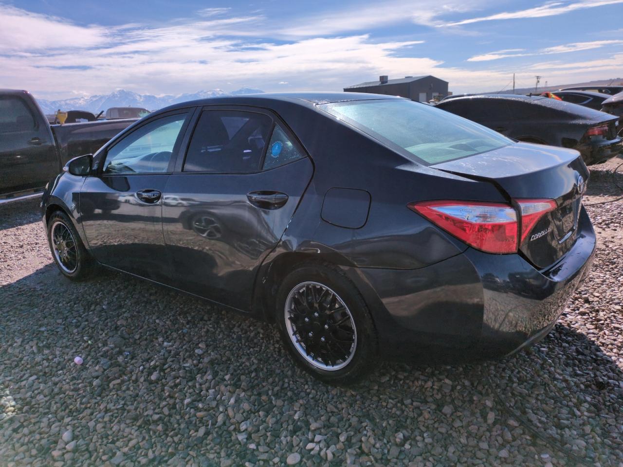 2015 Toyota Corolla VIN 2T1BURHE4FC309115 Copart auction photo, rear end damage thumbnail 2