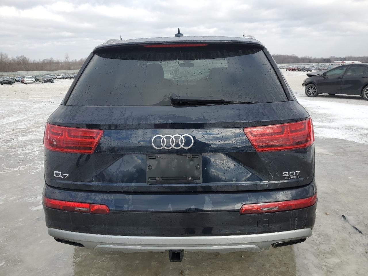 2017 Audi Q7 VIN WA1LAAF72HD025534 Copart auction photo, front end / side damage thumbnail 6