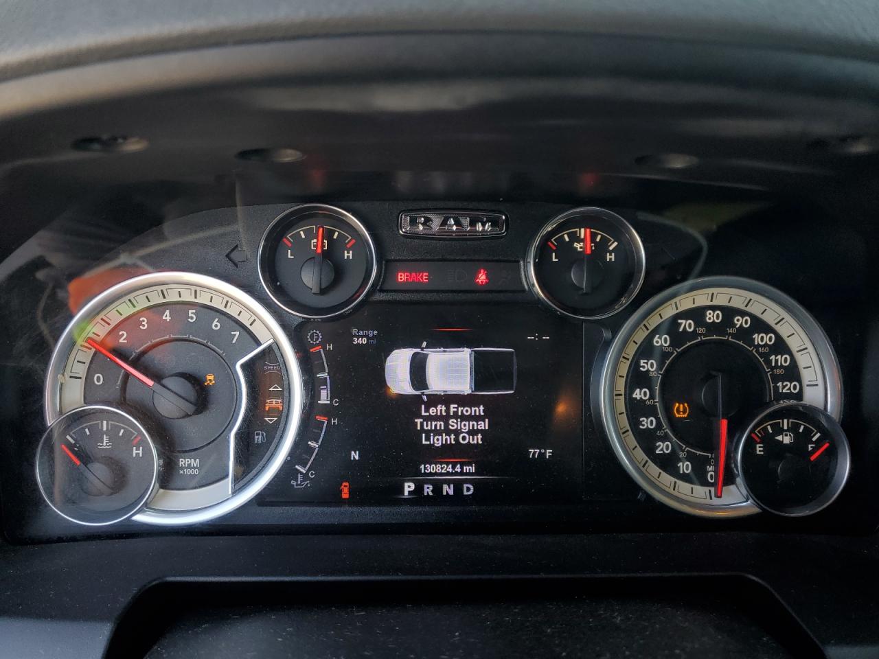 2017 RAM 1500 VIN 1C6RR6TT4HS584965 Copart auction photo, front end damage thumbnail 9