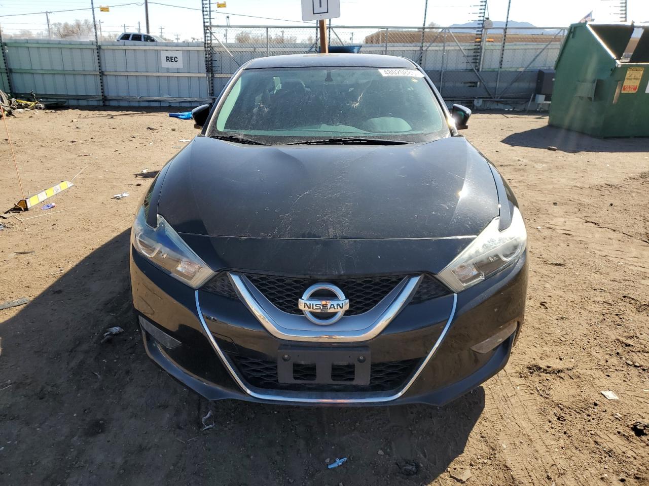 2017 Nissan Maxima VIN 1N4AA6AP6HC455256 Copart auction photo, side / rear end damage thumbnail 5
