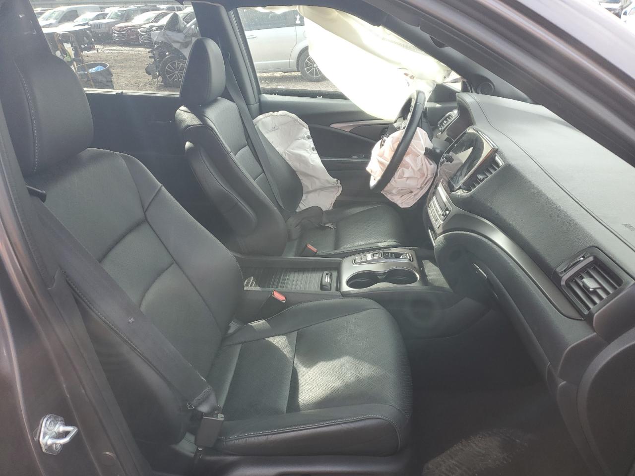 2021 Honda Passport VIN 5FNYF8H59MB032470 Copart auction photo, front end / side damage thumbnail 7