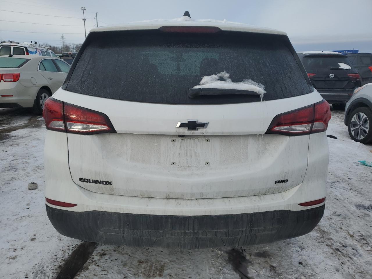 2023 Chevrolet Equinox VIN 3GNAXSEG1PL213352 Copart auction photo, side / rear end damage thumbnail 6