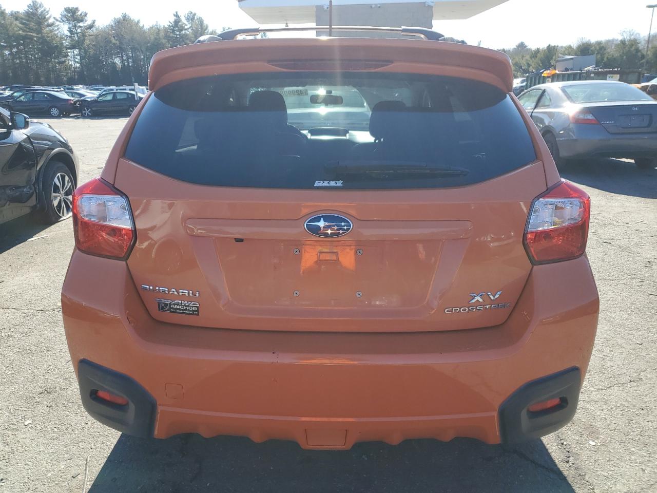 2013 Subaru XV VIN JF2GPAGC4D2843890 Copart auction photo, front end / minor dent/scratches damage thumbnail 6
