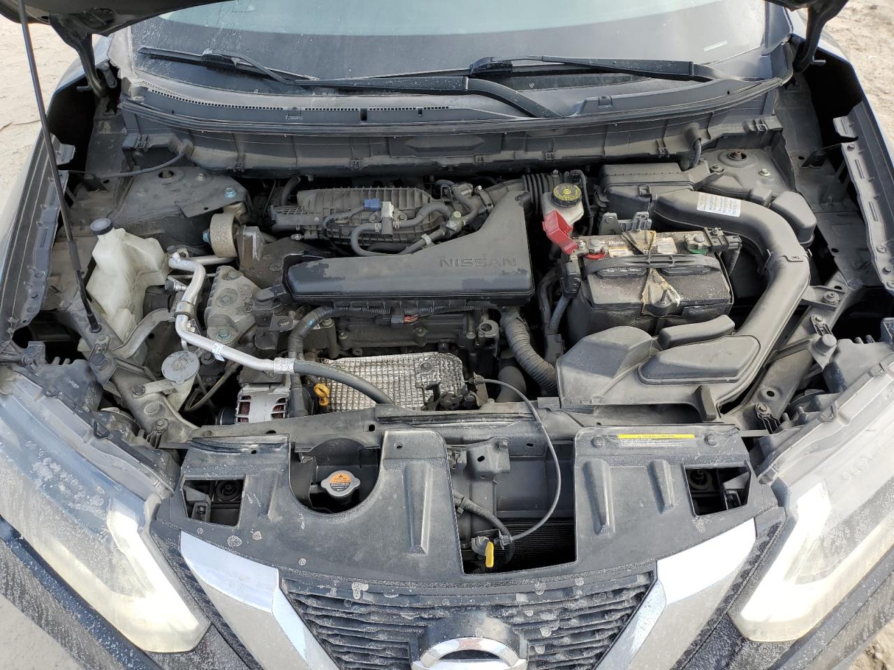 2017 Nissan Rogue VIN KNMAT2MT4HP500807 Copart auction photo, rear end damage thumbnail 14