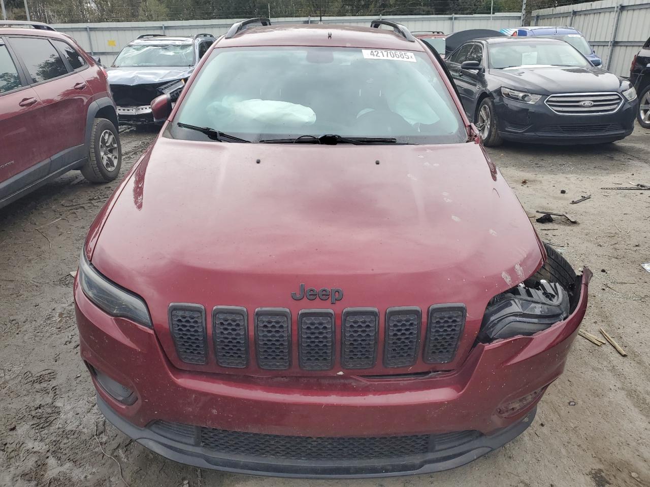 2019 Jeep Grand Cherokee VIN 1C4PJLLXXKD373662 Copart auction photo, side damage thumbnail 5