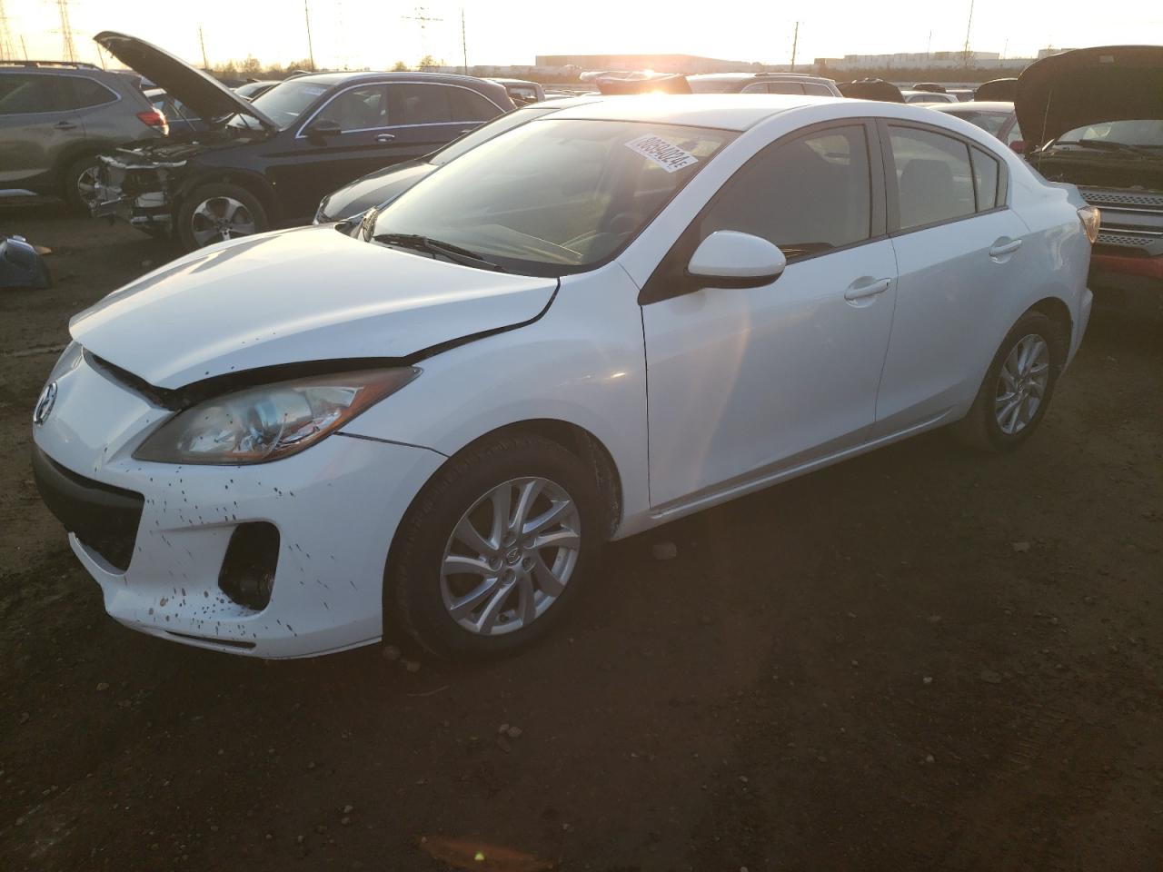 2012 Mazda 3 VIN JM1BL1V79C1605306