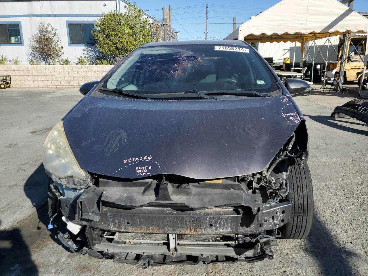 2013 Toyota Prius VIN JTDKDTB33D1534681 Copart auction photo, front end damage thumbnail 5