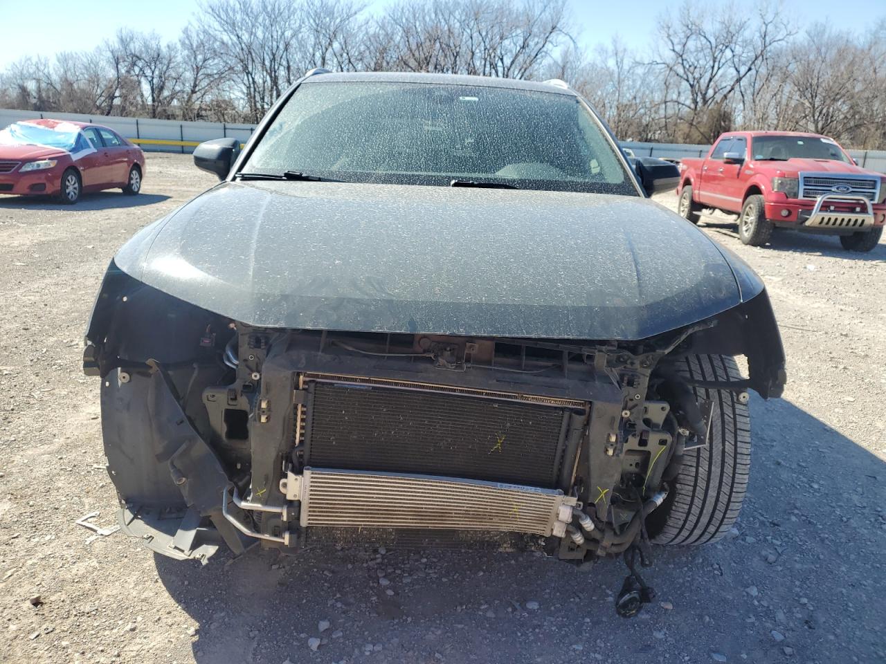 2020 Audi Q3 VIN WA1BECF36L1121959 Copart auction photo, front end / minor dent/scratches damage thumbnail 5