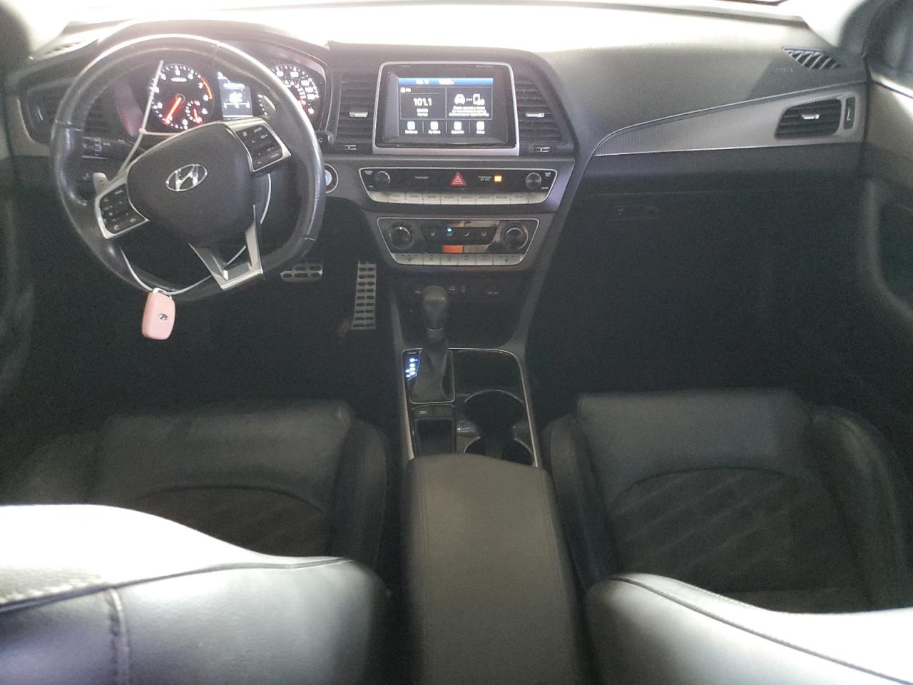 2018 Hyundai Sonata VIN 5NPE34AB8JH688144 Copart auction photo, front end damage thumbnail 8