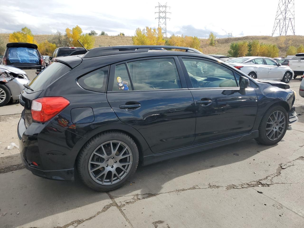 2013 Subaru Impreza VIN JF1GPAL67DG833975 Copart auction photo, front end damage thumbnail 3