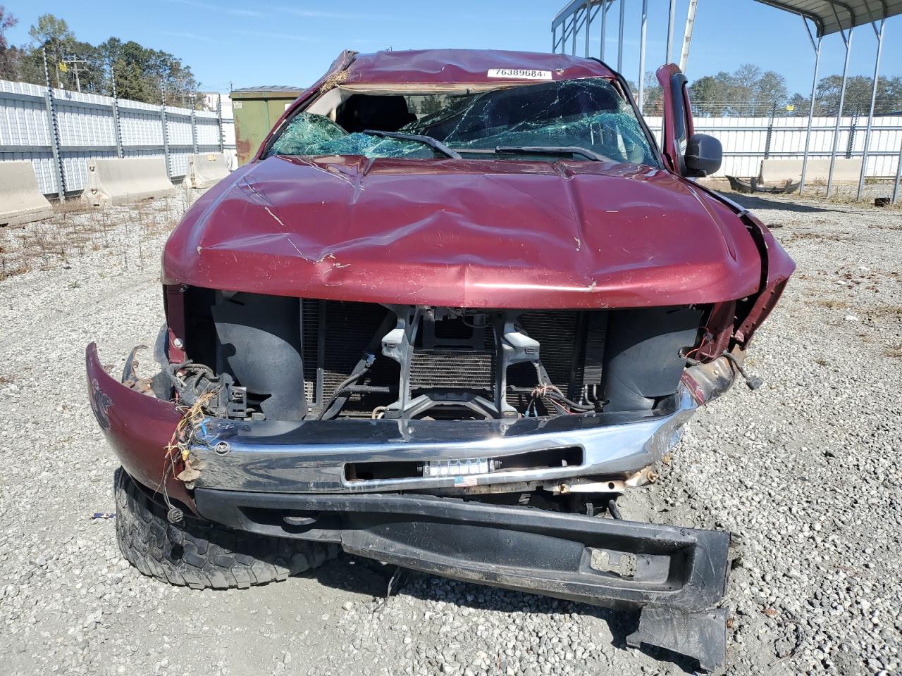 2009 Chevrolet Silverado VIN 3GCEC23J59G124013 Copart auction photo, rollover damage thumbnail 5