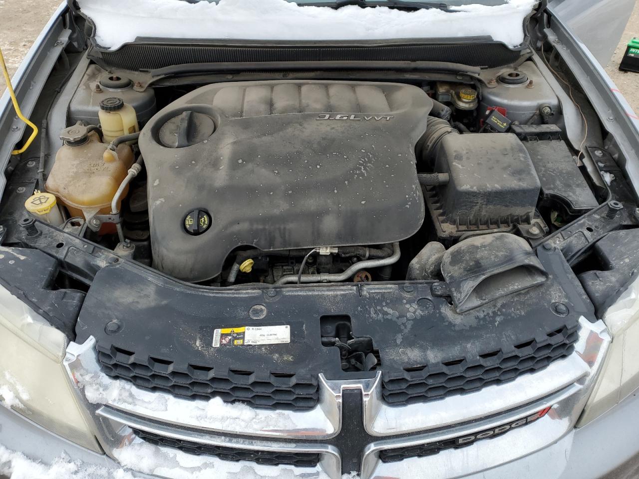 2013 Dodge Avenger VIN 1C3CDZAGXDN749631 Copart auction photo, side damage thumbnail 11