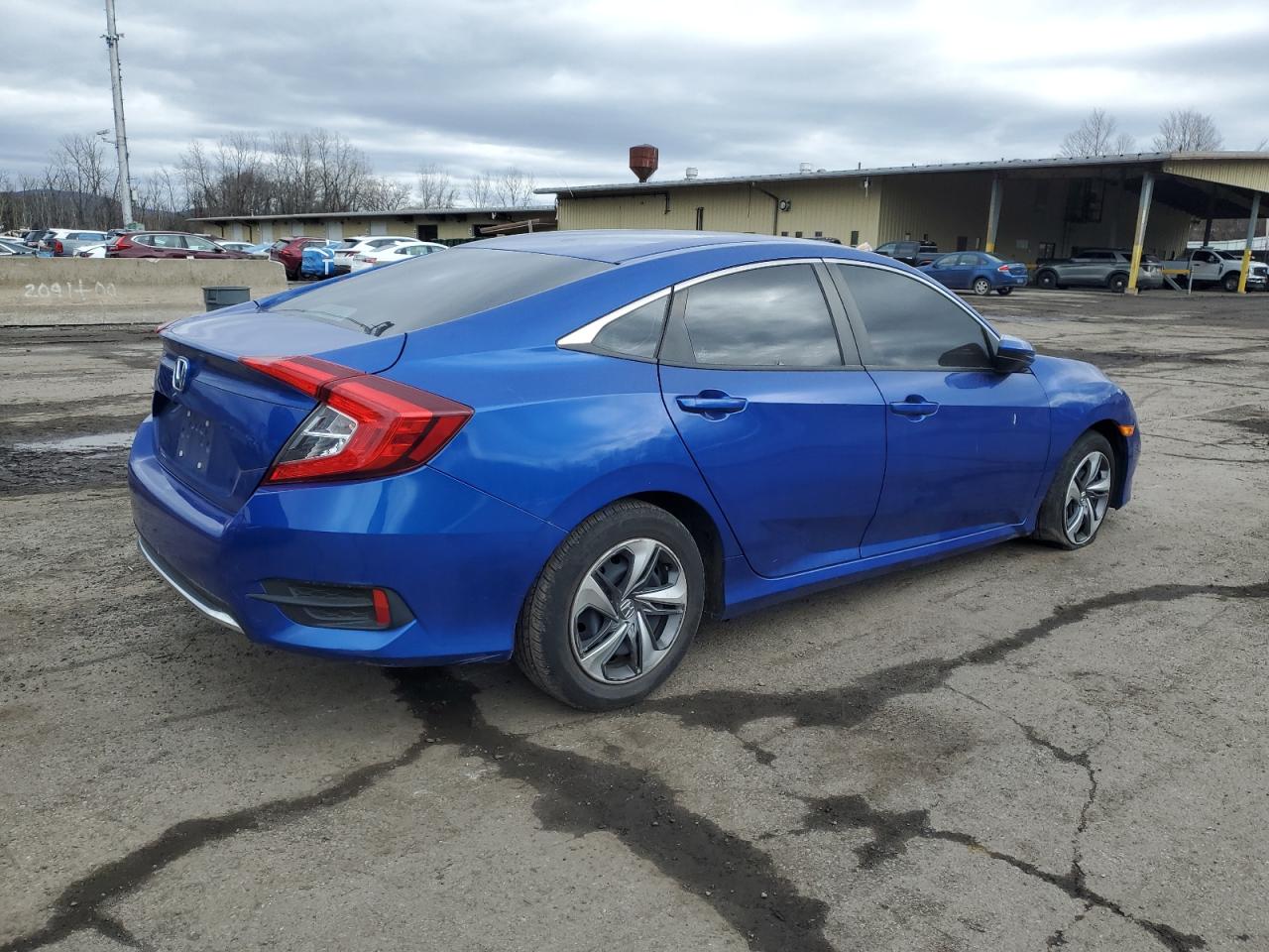 2019 Honda Civic VIN 2HGFC2F65KH511907 Copart auction photo, front end / minor dent/scratches damage thumbnail 3
