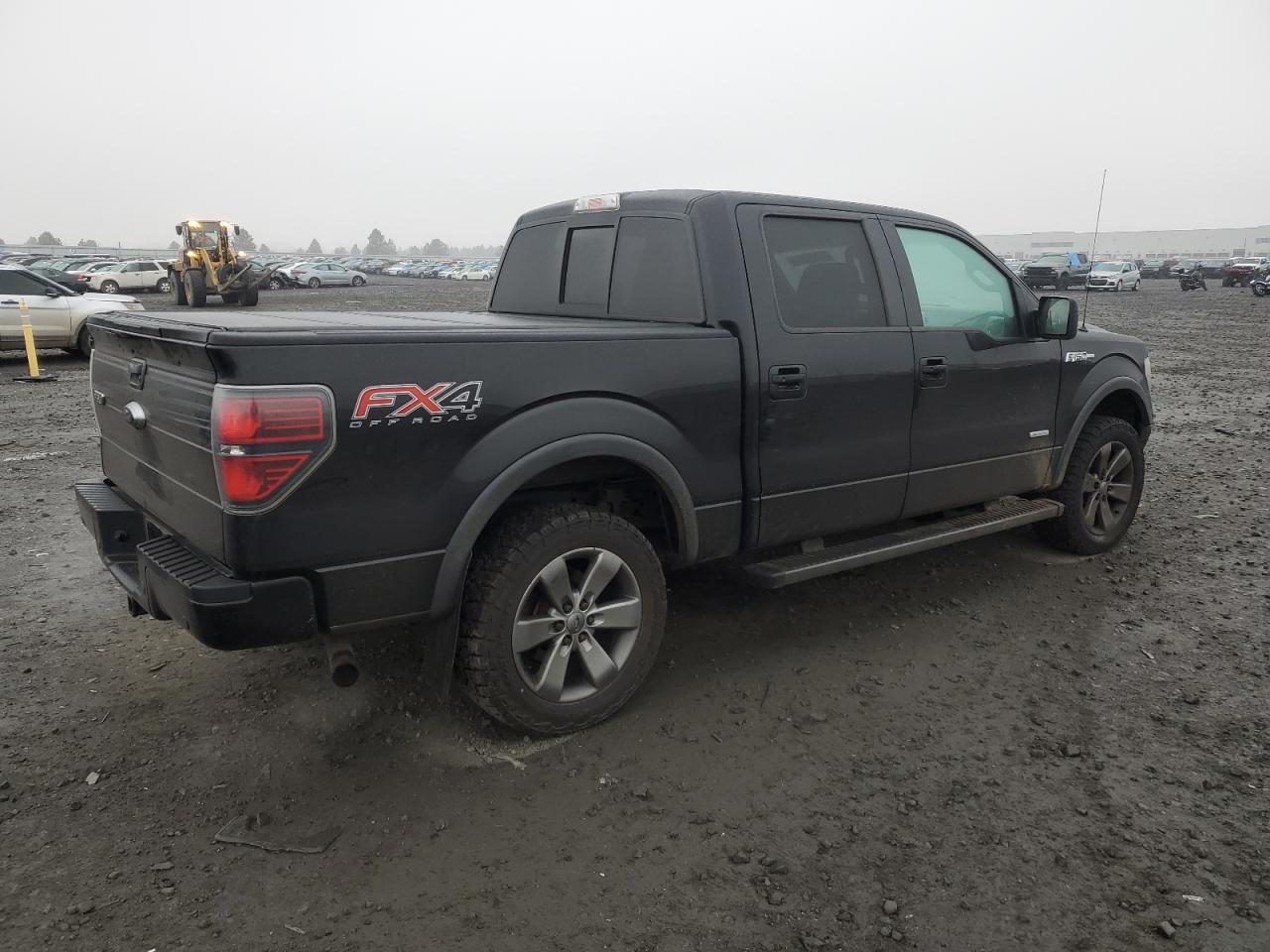 2014 Ford F-150 VIN 1FTFW1ET9EKF83794 Copart auction photo, front end / side damage thumbnail 3