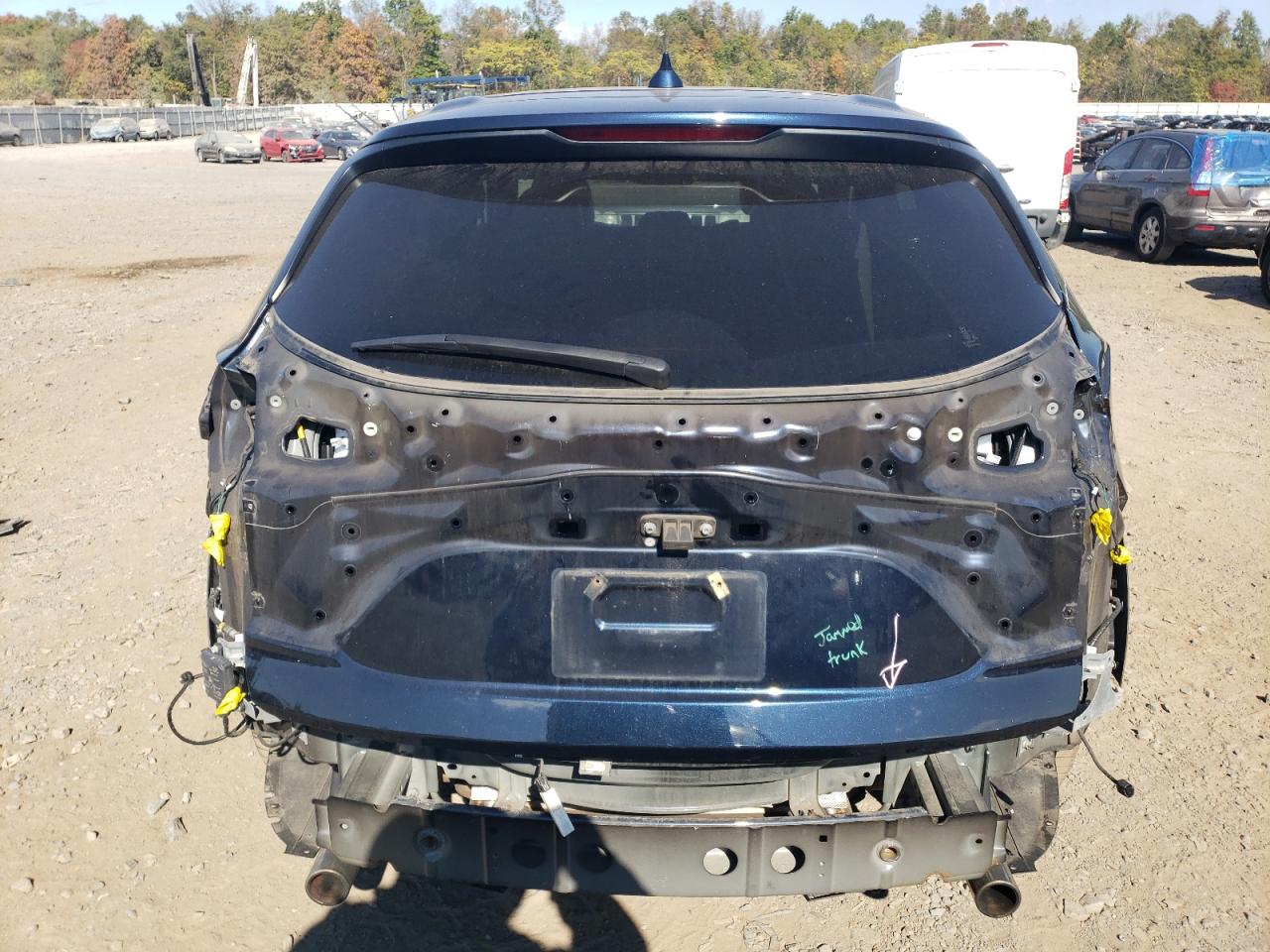 2018 Mazda CX-9 VIN JM3TCBDY2J0226842 Copart auction photo, side / rear end damage thumbnail 6