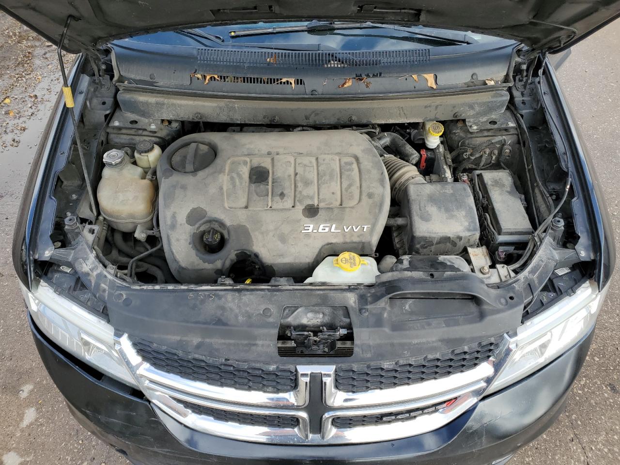 2012 Dodge Journey VIN 3C4PDCBG2CT352891 Copart auction photo, vandalism / all over damage thumbnail 13