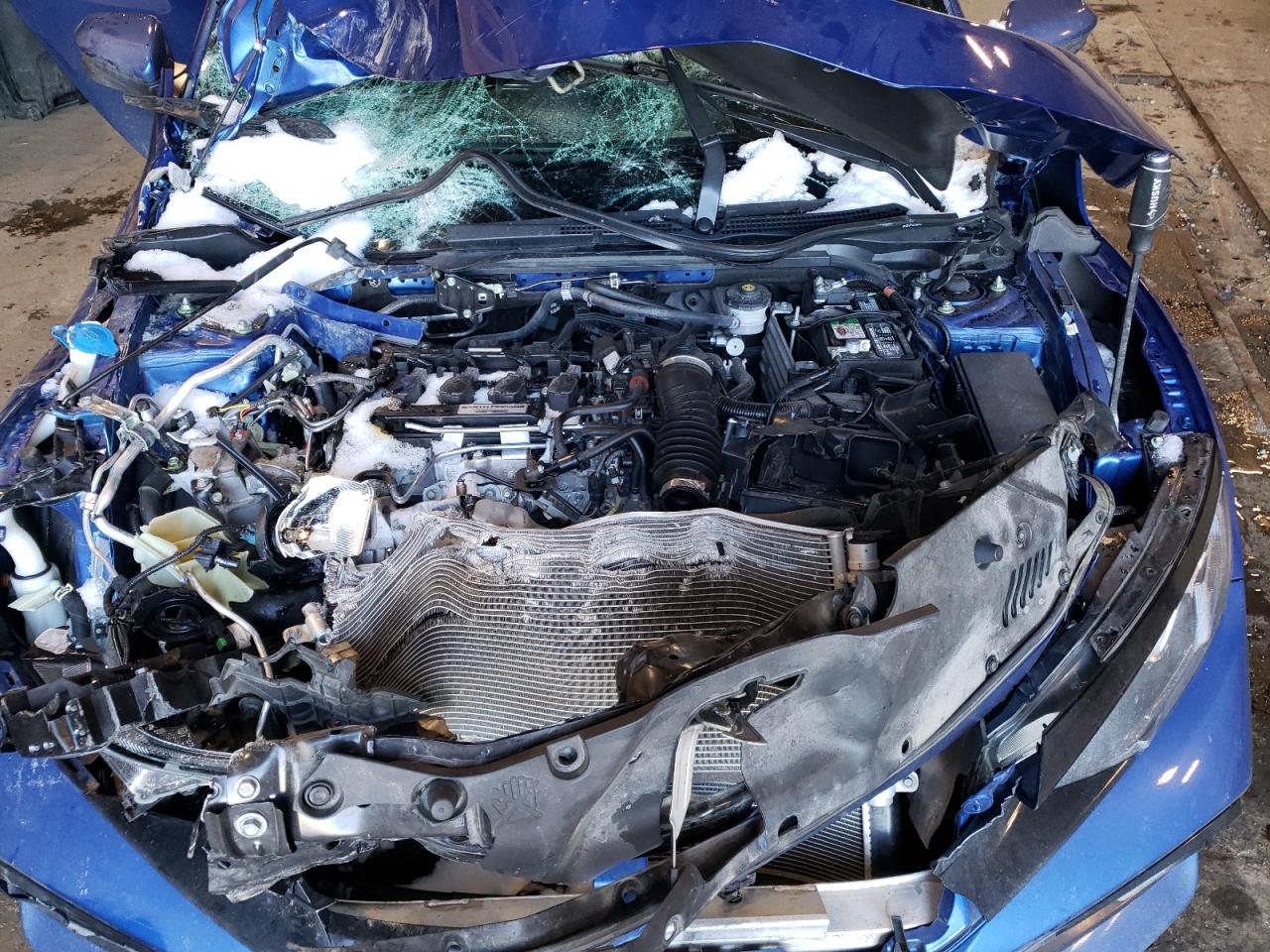 2019 Honda Civic VIN SHHFK7H61KU207943 Copart auction photo, front end damage thumbnail 11