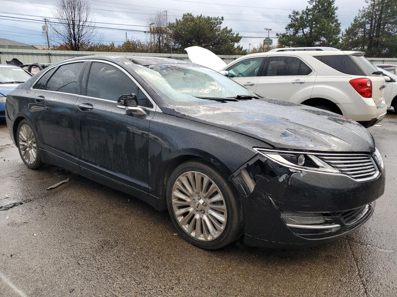 2016 Lincoln MKZ VIN 3LN6L2J93GR625962 Copart auction photo, all over damage thumbnail 4