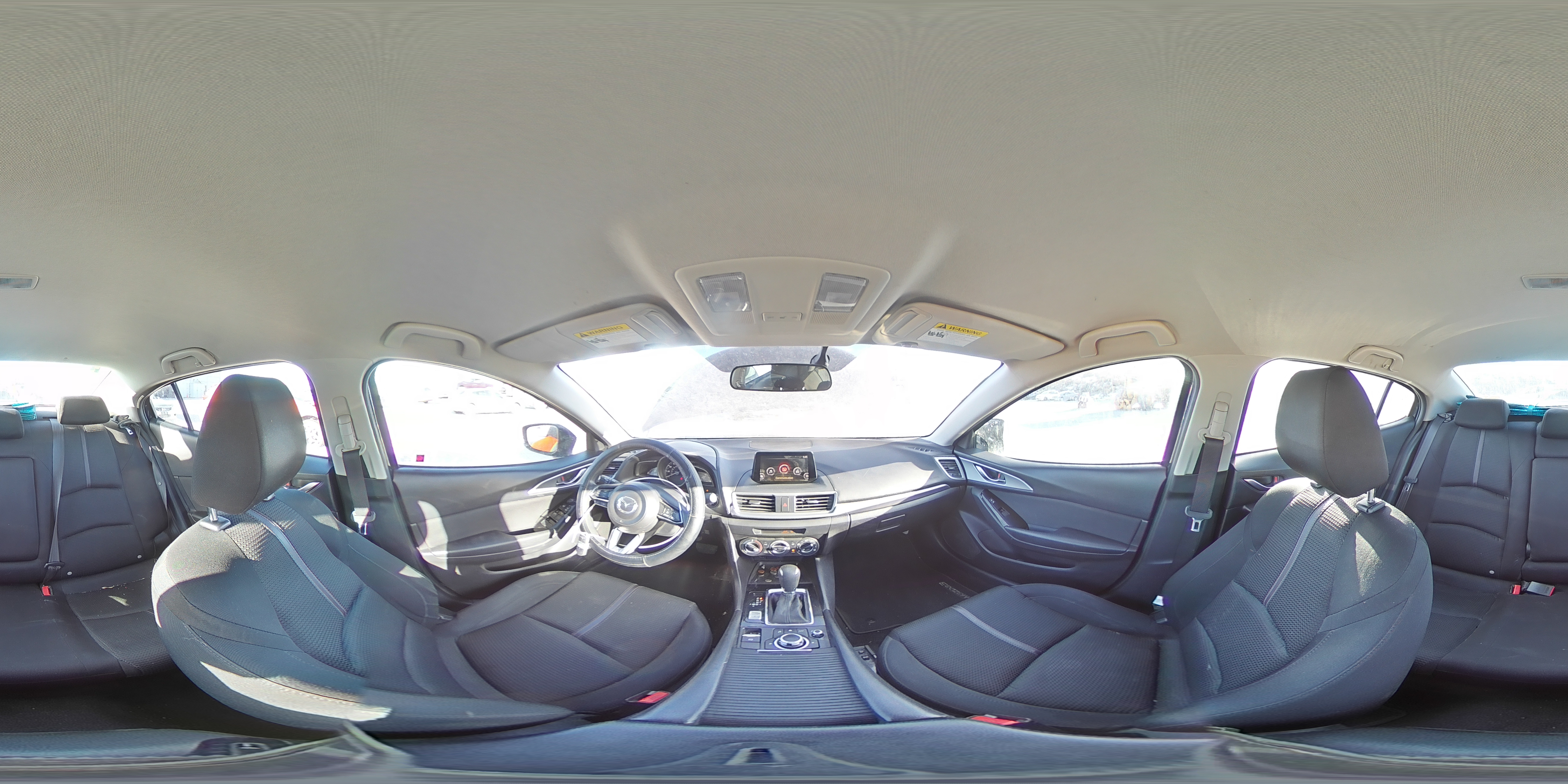2017 Mazda 3 VIN 3MZBN1U77HM108273 Copart auction photo, front end / side damage thumbnail 14