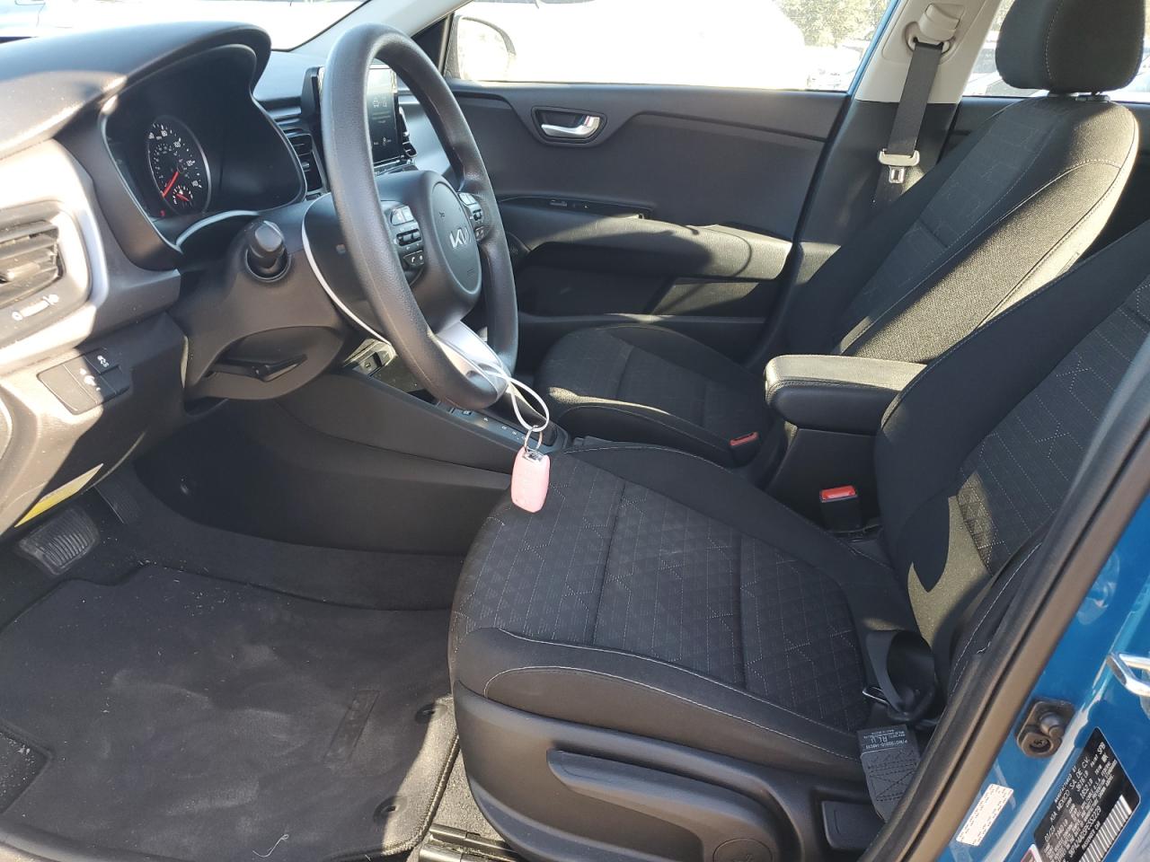 2023 KIA Rio VIN 3KPA24AD5PE552229 Copart auction photo, side / minor dent/scratches damage thumbnail 7