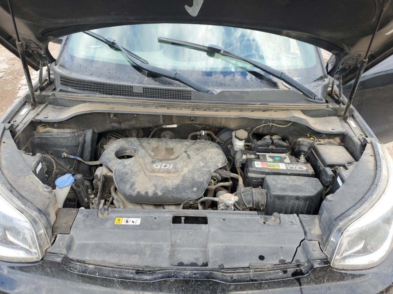 2016 KIA Soul VIN KNDJN2A23G7397495 Copart auction photo, all over damage thumbnail 12