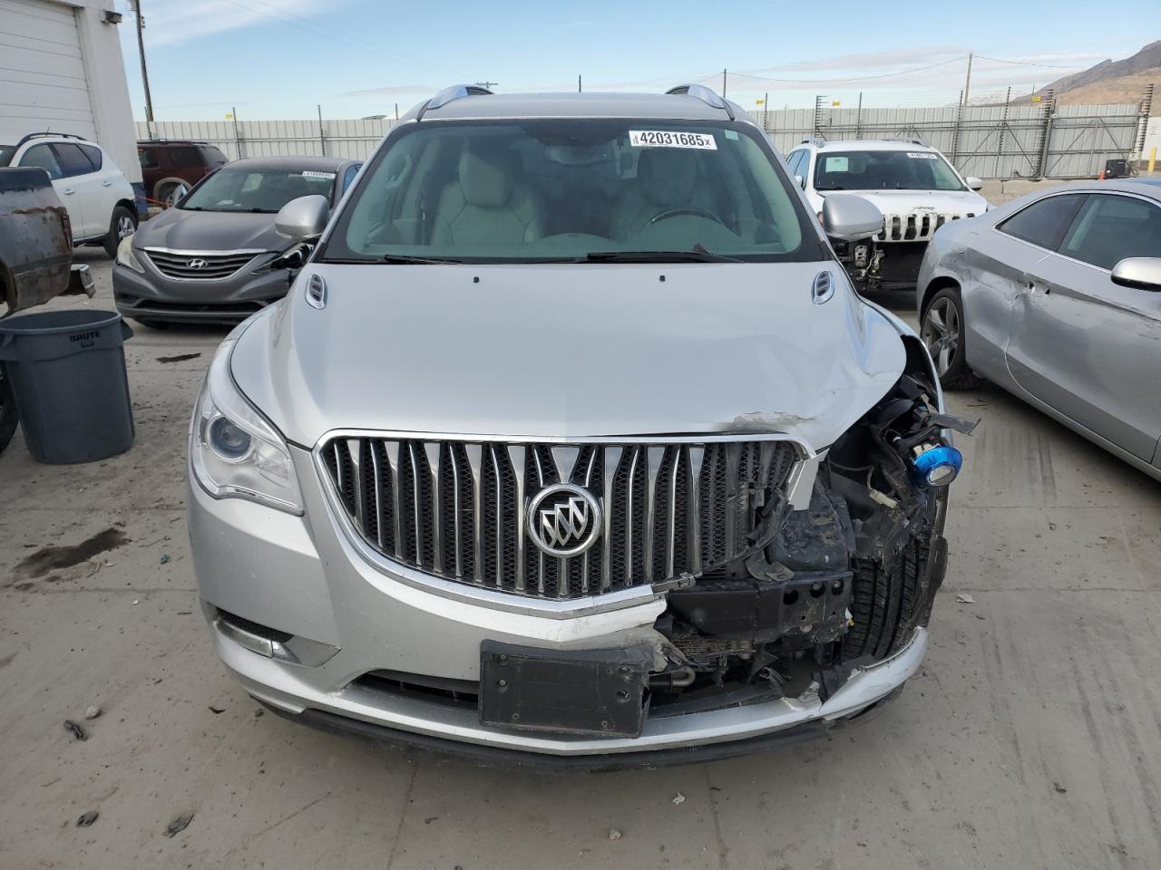 2015 Buick Enclave VIN 5GAKVBKD8FJ328437 Copart auction photo, front end damage thumbnail 5