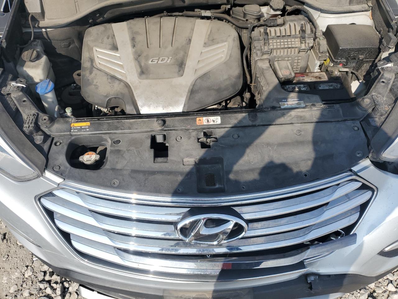 2016 Hyundai Santa Fe VIN KM8SMDHFXGU165033 Copart auction photo, front end damage thumbnail 13