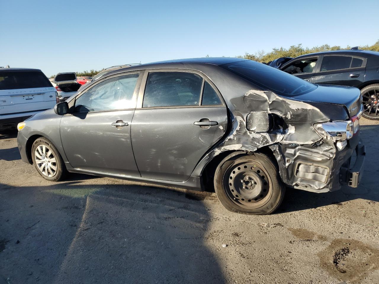 2012 Toyota Corolla VIN 2T1BU4EE6CC829979 Copart auction photo, rear end / side damage thumbnail 2