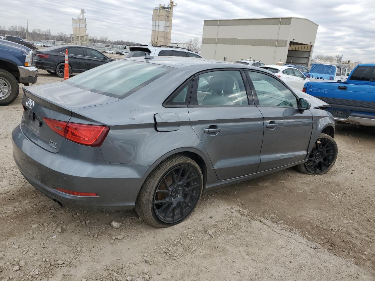 2016 Audi A3 VIN WAUB8GFF1G1115679 Copart auction photo, front end damage thumbnail 3