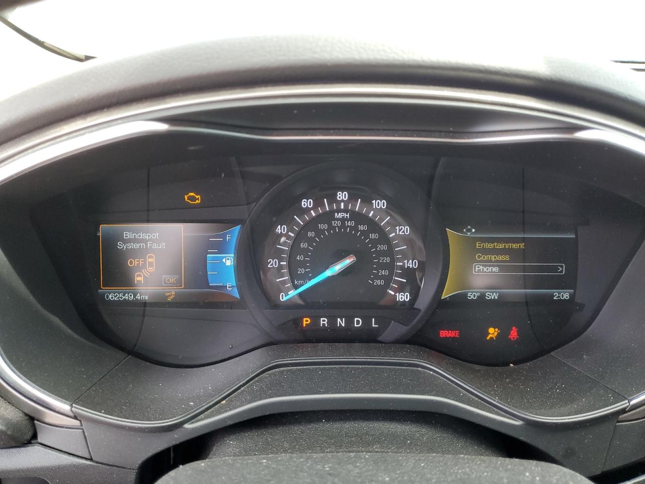 2020 Ford Fusion VIN 3FA6P0HD1LR107923 Copart auction photo, front end / rear end damage thumbnail 9