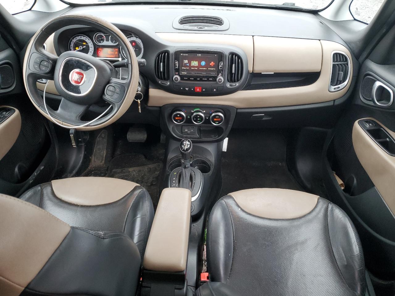 2014 Fiat 500 VIN ZFBCFACH0EZ029698 Copart auction photo, rear end damage thumbnail 8