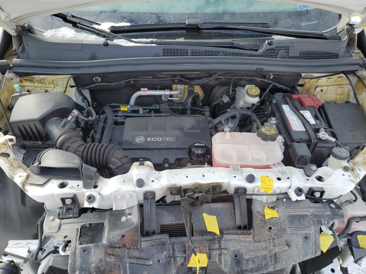 2018 Buick Encore VIN KL4CJHSB6JB578532 Copart auction photo, front end / side damage thumbnail 12