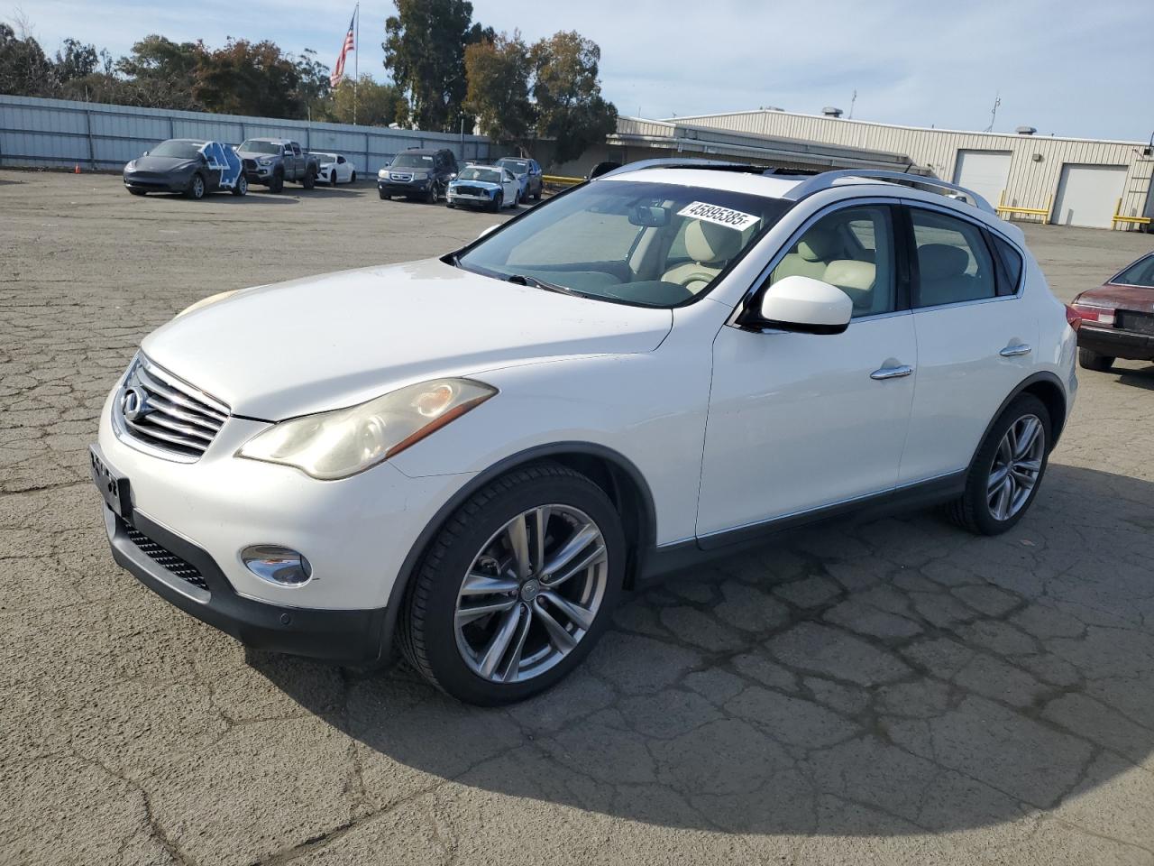 2012 Infiniti EX VIN JN1AJ0HR0CM452714