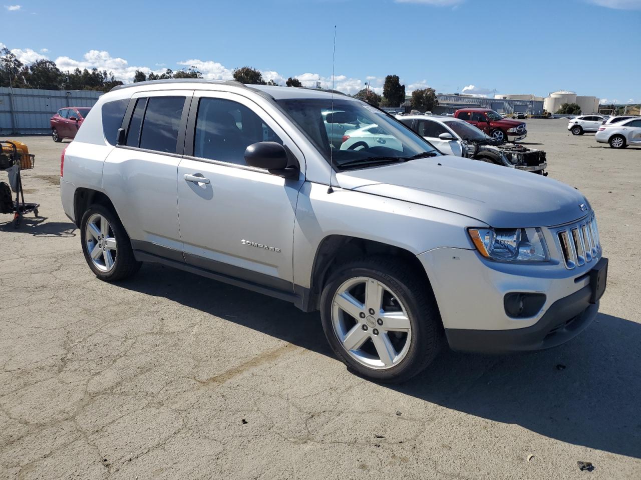 2012 Jeep Compass VIN 1C4NJCCB5CD508964 Copart auction photo, front end damage thumbnail 4