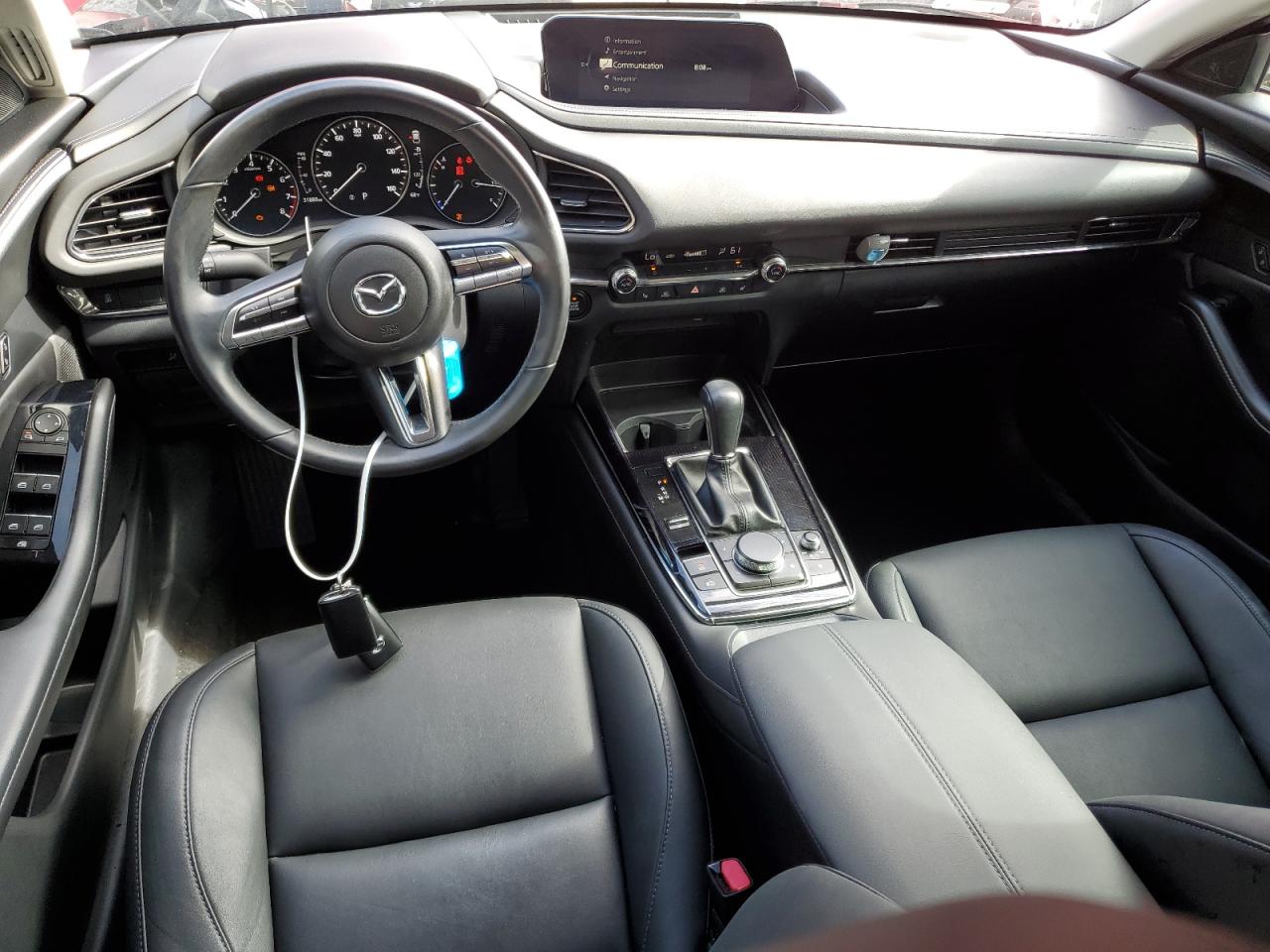 2021 Mazda CX-30 VIN 3MVDMACL8MM266093 Copart auction photo, front end / side damage thumbnail 8