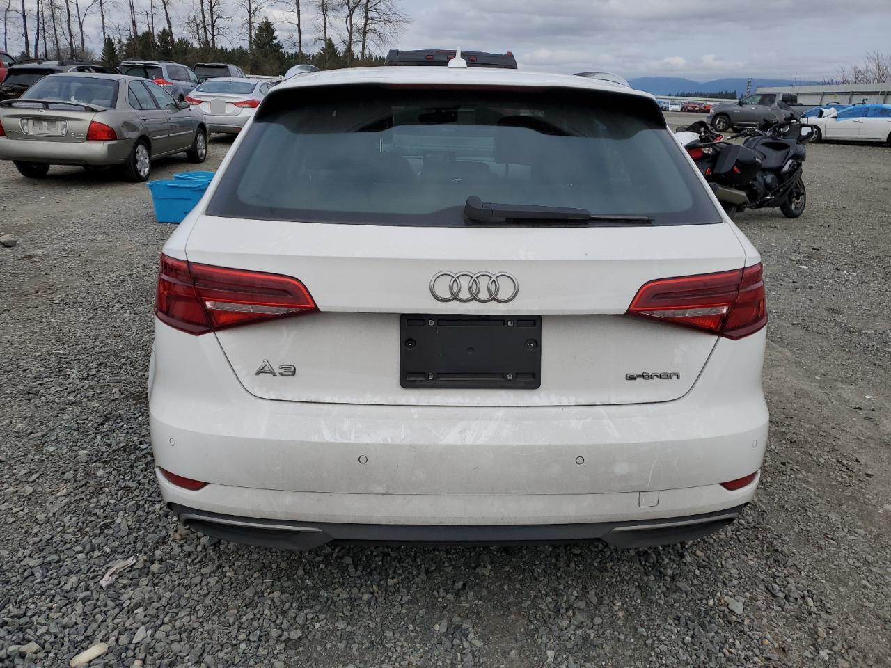 2018 Audi A3 VIN WAUTPBFF9JA082867 Copart auction photo, side damage thumbnail 6
