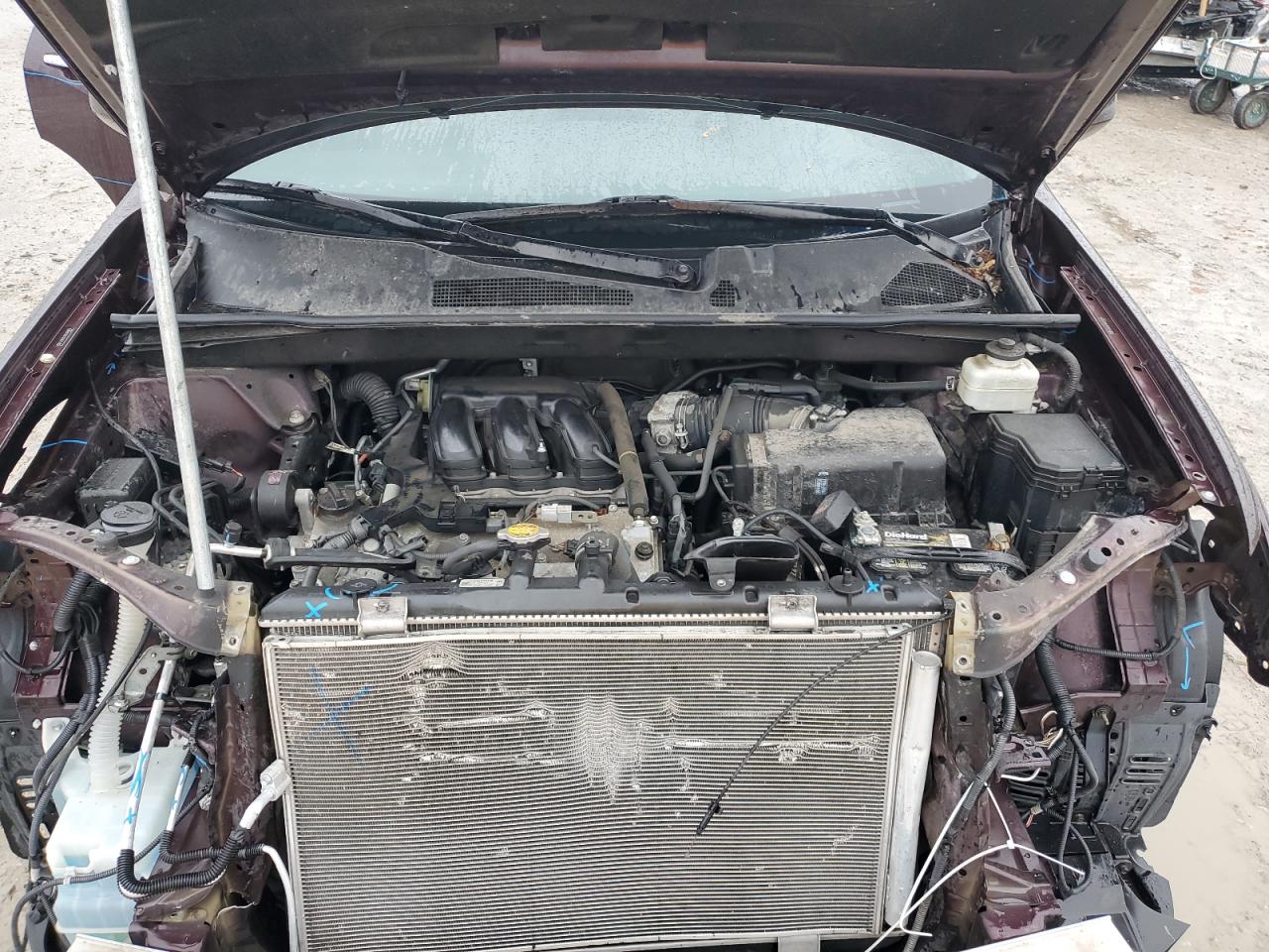 2013 Toyota Highlander VIN 5TDDK3EH6DS209970 Copart auction photo, all over / mechanical damage thumbnail 12