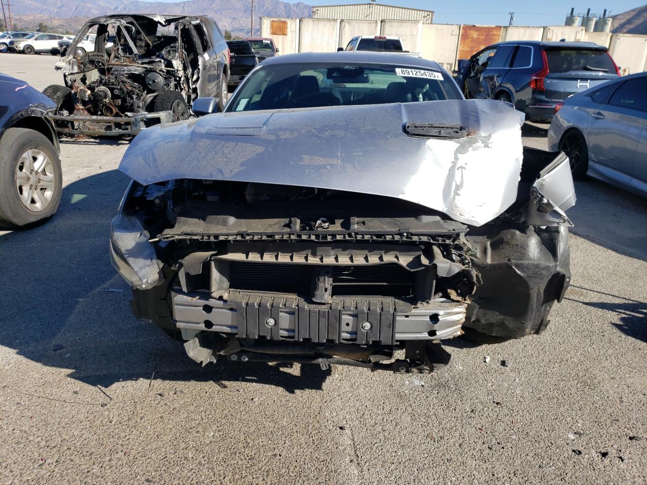 2022 Ford Mustang VIN 1FA6P8TH6N5100481 Copart auction photo, front end / rear end damage thumbnail 5