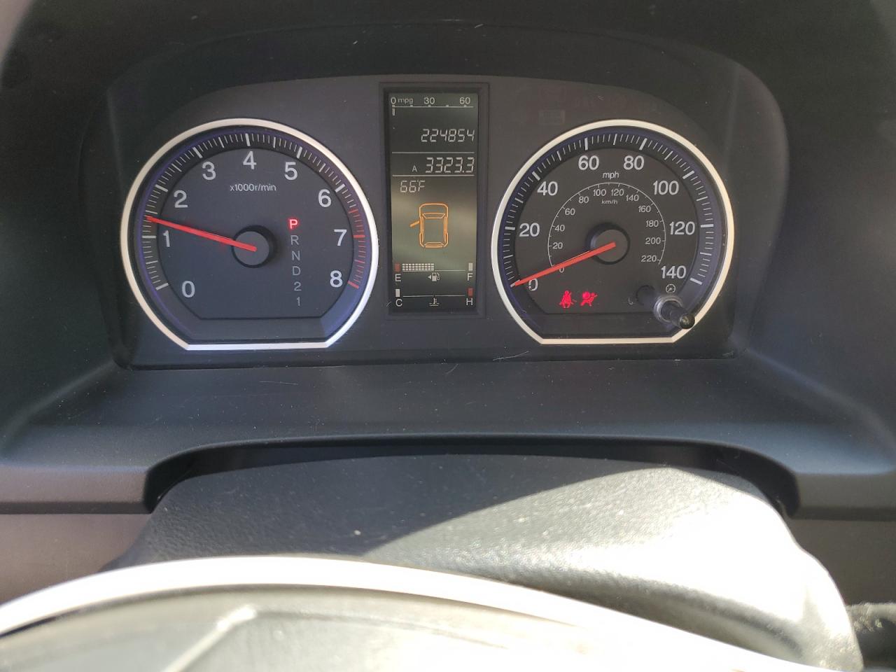 2009 Honda CR-V VIN 5J6RE48549L061910 Copart auction photo, front end damage thumbnail 9
