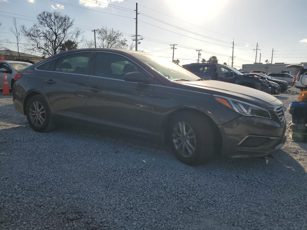 2016 Hyundai Sonata VIN 5NPE24AF2GH305555 Copart auction photo, front end damage thumbnail 4
