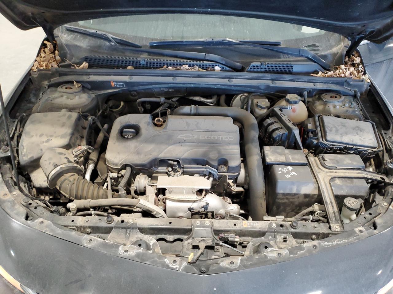 2017 Chevrolet Malibu VIN 1G1ZB5ST2HF166575 Copart auction photo, side / undercarriage damage thumbnail 11