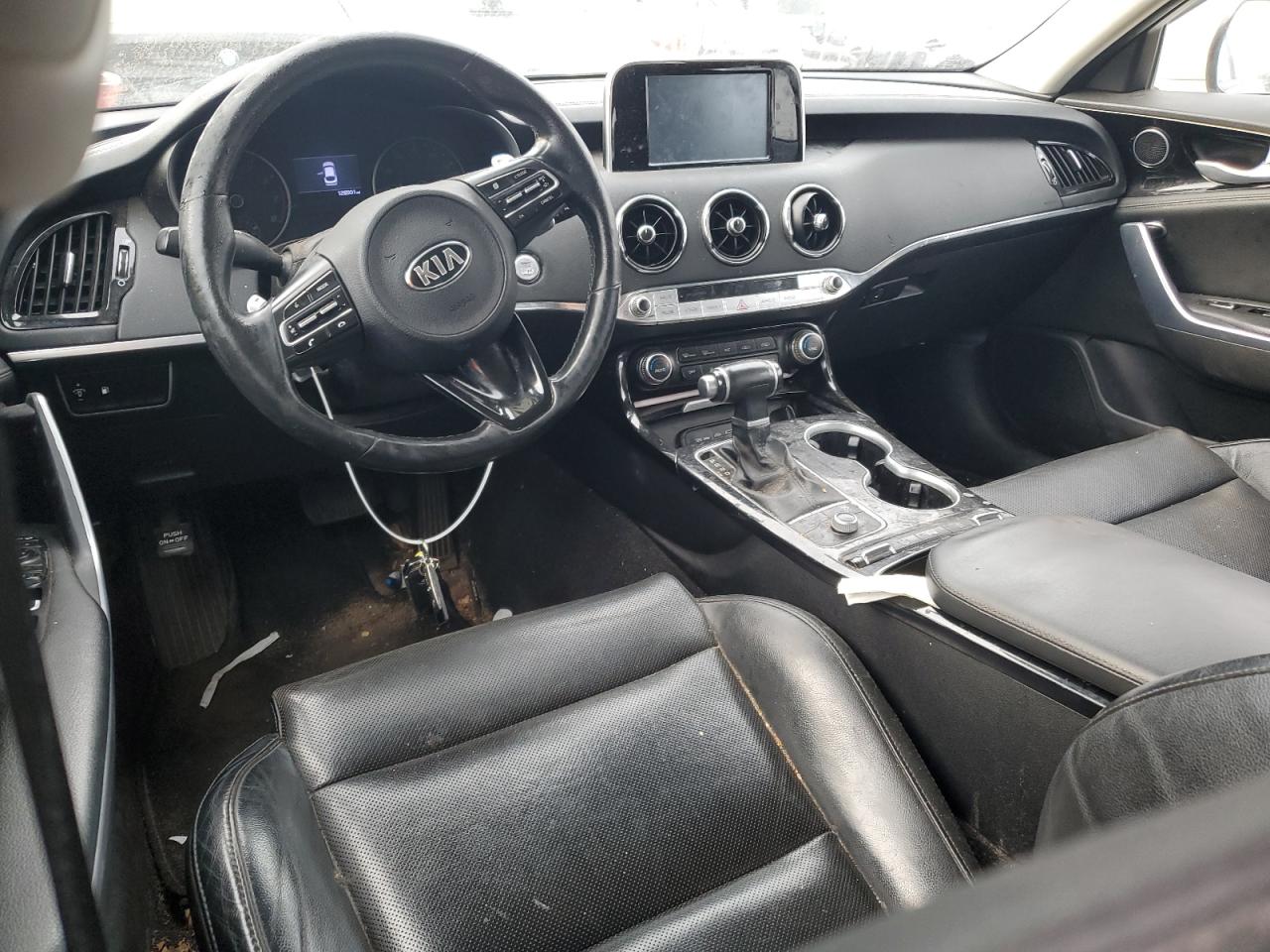 2018 KIA Stinger VIN KNAE15LA9J6033126 Copart auction photo, all over damage thumbnail 8