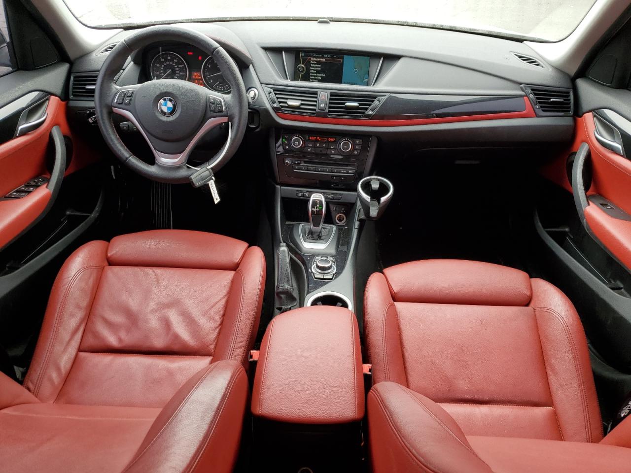 2015 BMW X1 VIN WBAVL1C55FVY29598 Copart auction photo, front end damage thumbnail 8