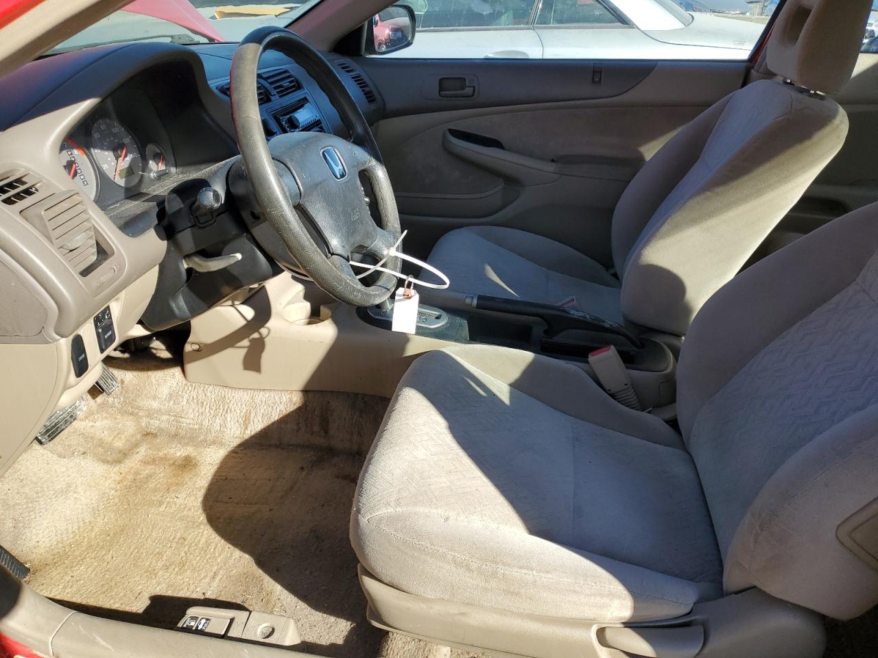 2001 Honda Civic VIN 1HGEM22501L000368 Copart auction photo, front end damage thumbnail 7